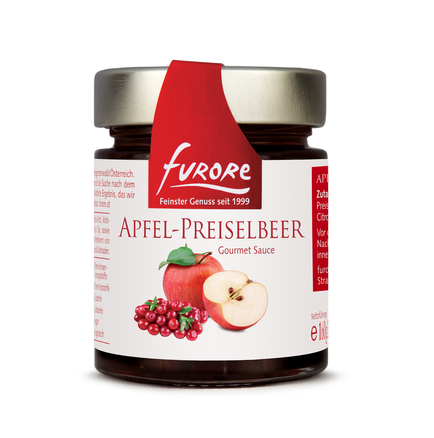 Apfel-Preiselbeer Gourmet Sauce