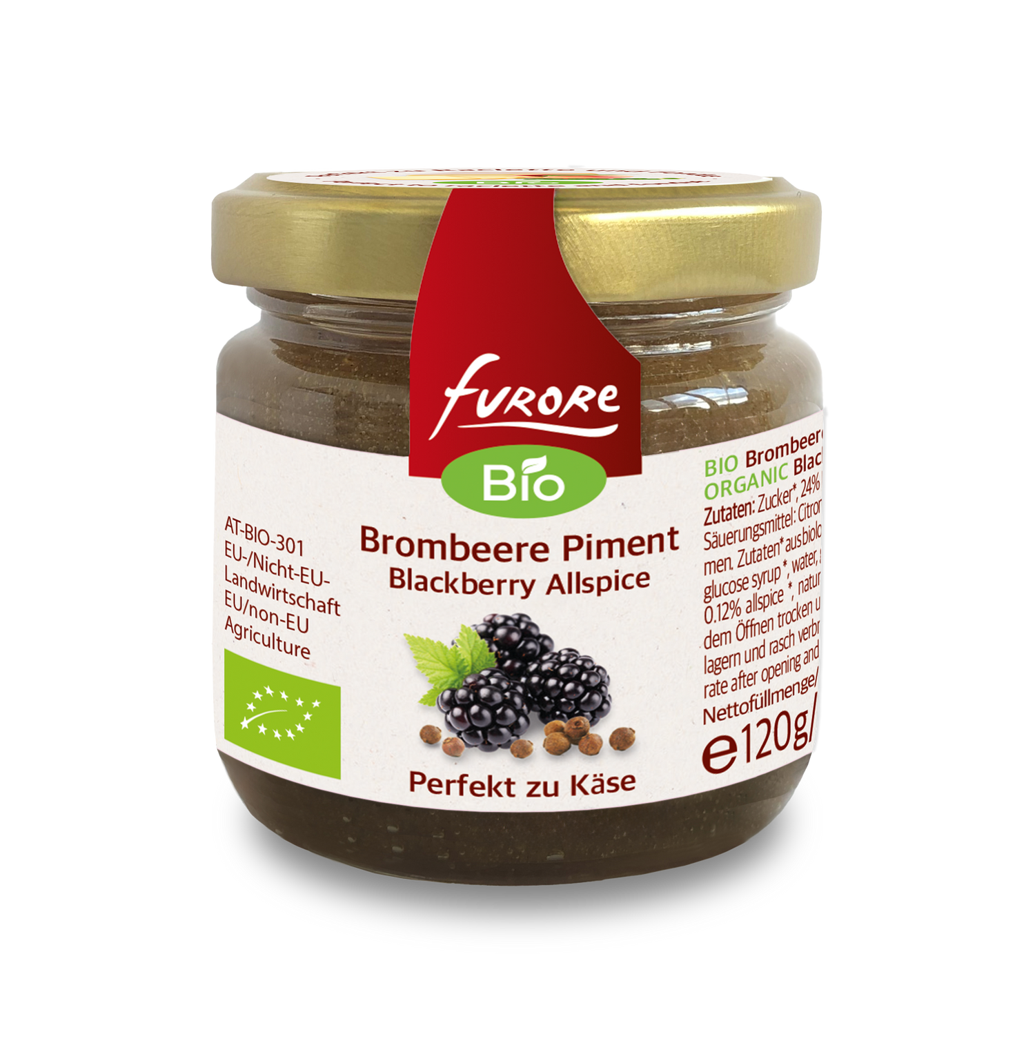 BIO Brombeere Piment Dipsauce