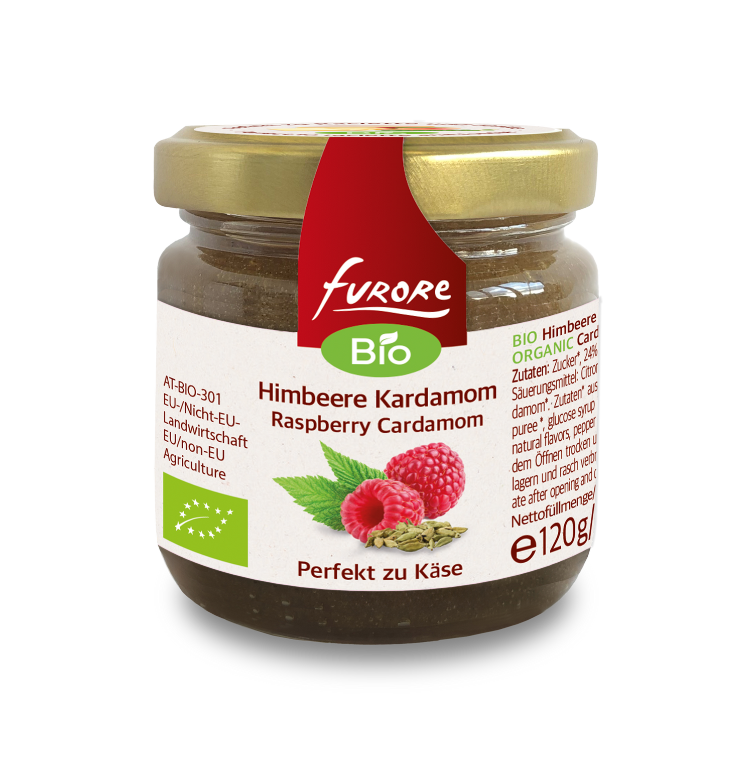 BIO Himbeere Kardamom Dipsauce