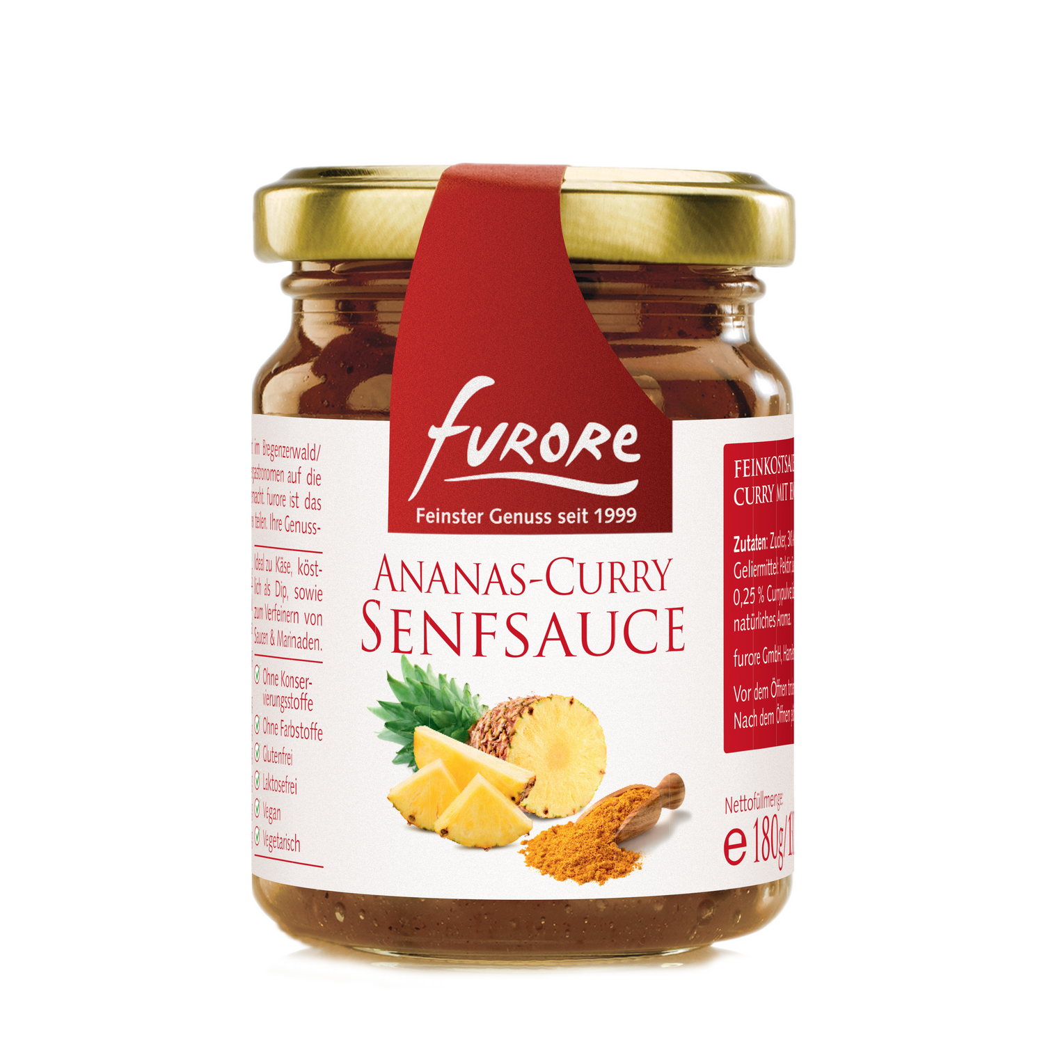 Ananas-Curry Senfsauce