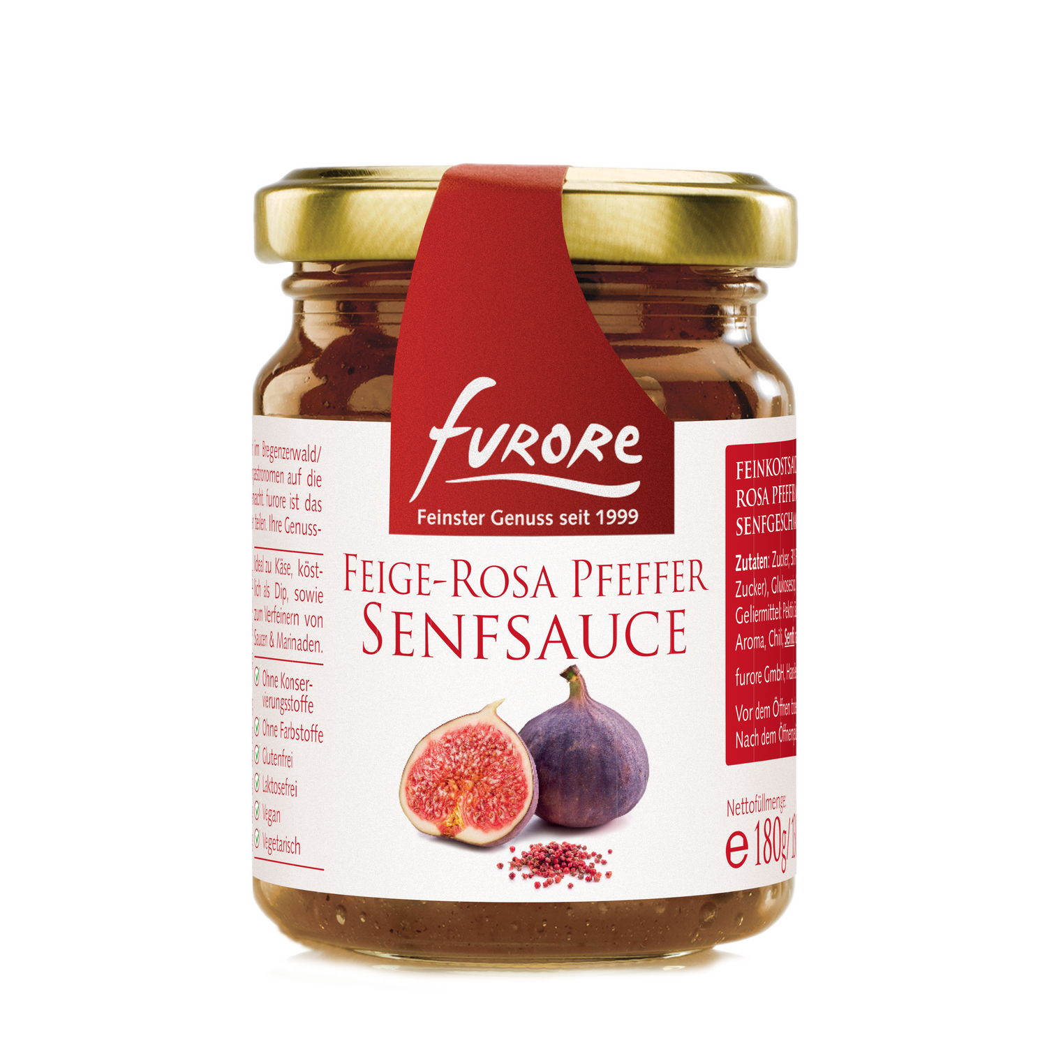 Salsa alla senape e fichi e pepe rosa