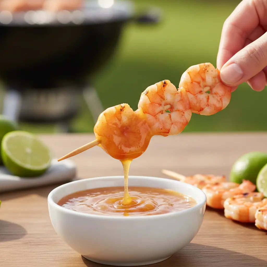 Salsa alla senape e mango e frutto della passione