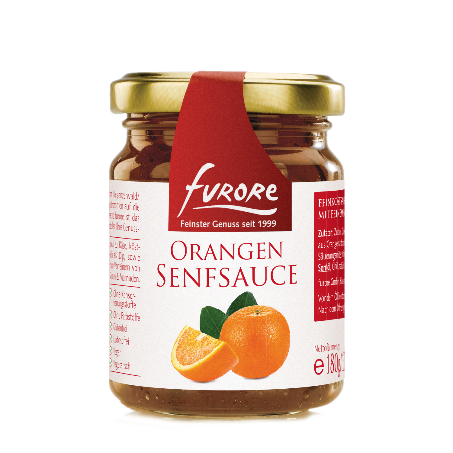 Orange mustard sauce