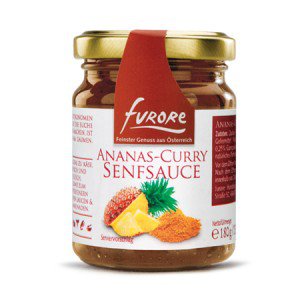 Ananas-Curry-Senfsauce